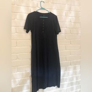 J Crew midi T shirt dress